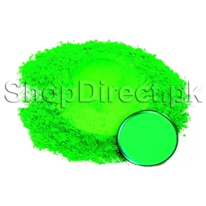 Fluorescent Neon Green Bright Powder Pigments for Artwork Safety Signs