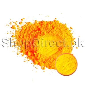 Neon Light Orange Powder Pigments for Artwork and Crafting