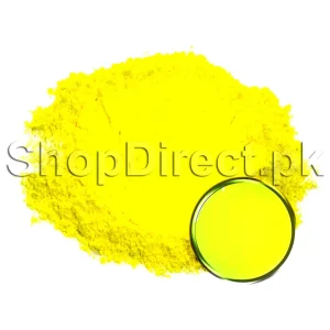 Neon Yellow Fluorescent Powder Pigments for Artwork Crafting